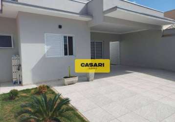 Casa com 3 dormitórios à venda, 104 m² - recanto das primaveras i - boituva/sp