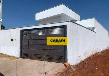 Casa com 3 dormitórios à venda, 97 m²  - parque residencial campo verde - boituva/sp