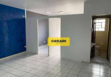 Sala para alugar, 30 m² - dos casa - são bernardo do campo/sp