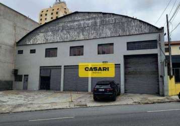 ### **galpão para alugar - 1.000 m² de terreno e 700 m² construídos | assunção - são bernardo do campo/sp**