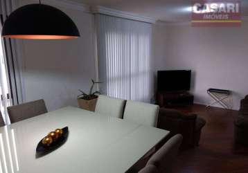 Apartamento com 3 dormitórios à venda, 187 m² - jardim hollywood - são bernardo do campo/sp