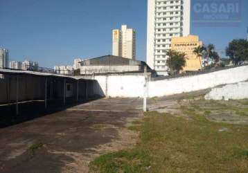 Terreno para alugar, 1272 m² por r$ 17.360,00/mês - rudge ramos - são bernardo do campo/sp