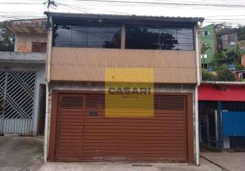 Sobrado com 3 dormitórios à venda, 237 m² - riacho grande - são bernardo do campo/sp