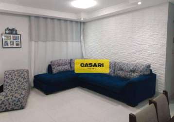 Apartamento com 3 dormitórios à venda, 94 m² por r$ 464.000,00 - demarchi - são bernardo do campo/sp