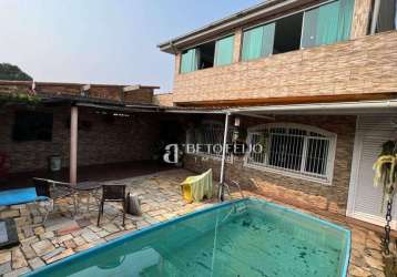 Sobrado4 dormitórios à venda, 180 m² por r$ 680.000 - vila ligya - guarujá/sp