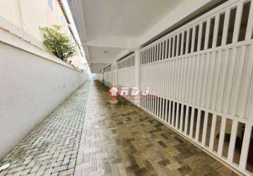 Sobrado com 2 dormitórios à venda, 103 m² por r$ 624.000,00 - gonzaga - santos/sp