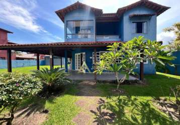 Casa com 6 dormitórios à venda, 346 m² por r$ 850.000,00 - long beach (tamoios) - cabo frio/rj