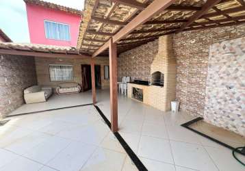 Casa com 4 dormitórios à venda, 280 m² por r$ 600.000,00 - verão vermelho - cabo frio/rj