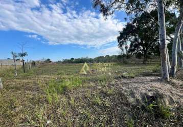 Terreno à venda, 74000 m² por r$ 550.000,00 - araruama - araruama/rj