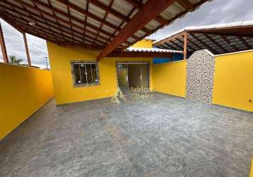 Casa com 2 dormitórios à venda, 70 m² por r$ 180.000 - unamar (tamoios) - cabo frio/rj