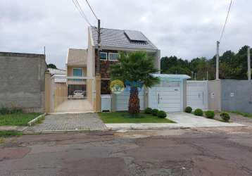 Casa com 3 quartos à venda na rua regina schulman, 385, boqueirão, curitiba, 139 m2 por r$ 780.000