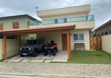 Sobrado com 3 dormitórios à venda, 128 m² por r$ 855.000,00 - itapema - guararema/sp