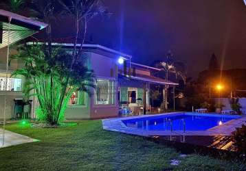 Casa à venda em campinas, parque taquaral, com 4 suítes, com 550 m²