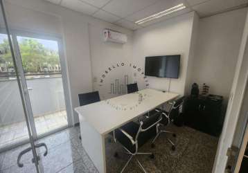 Sala para alugar em campinas, loteamento alphaville campinas, com 70 m²