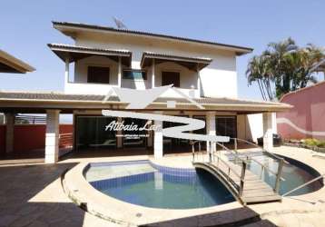 Casa no condomínio parque das garças - atibaia - sp. 3 suítes, sala ampla, piscina, área gourmet