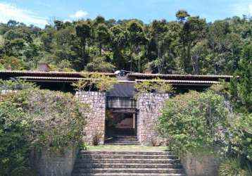 Fazenda para venda em petrópolis, vale das videiras, 4 dormitórios, 4 suítes, 6 banheiros, 10 vagas