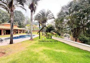 Casa com 4 dormitórios, 1200 m² - venda por r$ 32.000.000,00 ou aluguel por r$ 162.850,00/mês - residencial tamboré - barueri/sp