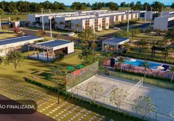 Super lançamento de casas sobrado no candido portinari, condominio lar estados unidos, 2 dormitorios, 65 m2 de área privativa, lazer completo e portar