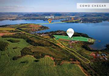 Lançamento lotes em condomínio fechado em rifaina-sp, condomínio portal do lago, lazer completo, lote com 675 m2, clube na beira da água