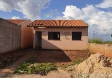 Oportunidade. casa para para venda em birigui-sp no residencial portal do parque iii, 2 dormirtorios, 1 vaga de garagem, 44 m2 construidos em um terre