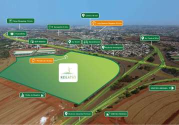 Lote misto residencial / comercial para venda na zona norte nas margens da rodovia anhanguera com a candido portinari, reserva regatas, lote com 176 m