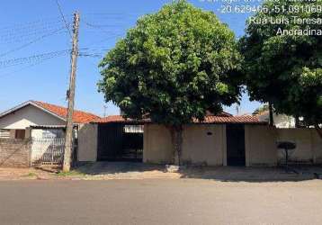 Oportunidade. casa para venda em pereira barreto-sp no teotonio brandao vilela, 2 dormitorios, 2 vagas, 47 m2 construidos em um terreno de 200 m2