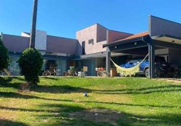 Casa com 5 suítes à venda, 350 m² por r$ 2.800.000 - terras de itaici - indaiatuba/sp