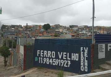 Terreno em cumbica, guarulhos - 75m², 1 dorm, r$1.200 locação