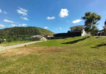 Terreno em condomínio para venda em teresópolis, vargem grande