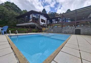 Casa em condomínio para venda em teresópolis, green valley, 4 dormitórios, 1 suíte, 5 banheiros, 3 vagas