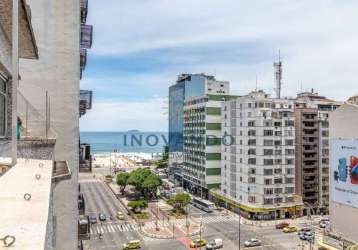 Copacabana - 3 quartos, 120m², vista mar