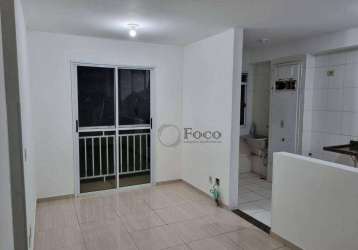 Apartamento com 2 dormitórios, 46 m² - venda por r$ 220.000,00 ou aluguel por r$ 1.386,76/mês - jardim guilhermino - guarulhos/sp