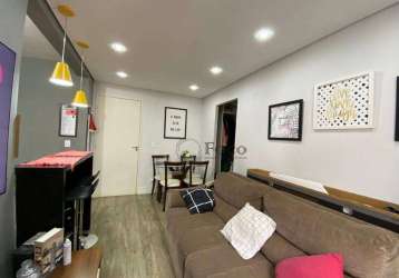 Apartamento com 2 dormitórios à venda, 48 m² por r$ 220.000 - jardim adriana - guarulhos/sp