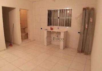 Casa com 1 dormitório para alugar, 45 m² por r$ 800/mês - jardim das olivas - guarulhos/sp