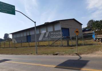 Barracão para locação em araucária e área industrial - 958,74m² por r$12.000