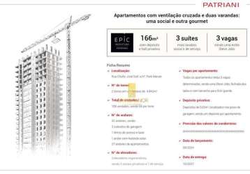 Apartamento com 3 dormitórios à venda, 166 m² por r$ 1.808.460,00 - epic - indaiatuba/sp