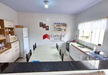 Casa com 48m² 1 quarto, à venda, no bairro borda do campo em são josé dos pinhais