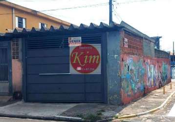 Casa térrea para venda em são paulo, jardim silva teles, 2 dormitórios, 1 banheiro, 2 vagas