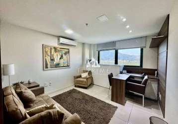 Sala, 36 m² - venda por r$ 299.000,00 ou aluguel por r$ 2.741,19/mês - barra da tijuca - rio de janeiro/rj