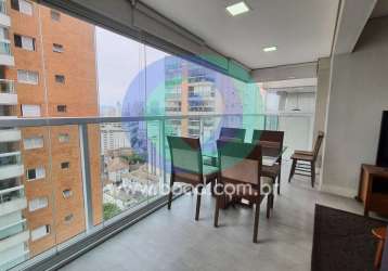 Apartamento em santos 1 dormitório, edifício maralta