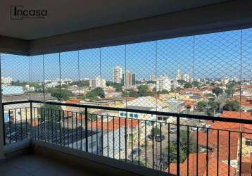 Apartamento para aluguel, 3 quartos, 3 suítes, 2 vagas, cidade nova - indaiatuba/sp