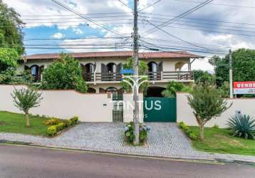 Casa com 6 dormitórios à venda, 372 m² por r$ 1.565.000,00 - guaíra - curitiba/pr