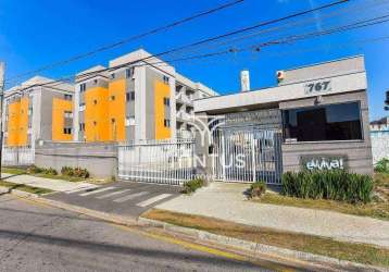 Apartamento com 2 dormitórios para alugar, por r$ 1.300/mês - pinhais/pr