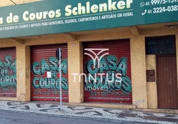 Loja para alugar, 76 m² por r$ 3.500/mês - centro - curitiba/pr