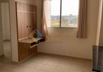 Apartamento com 2 quartos à venda na avenida professora edul rangel rabello, residencial jequitibá, ribeirão preto, 46 m2 por r$ 159.000