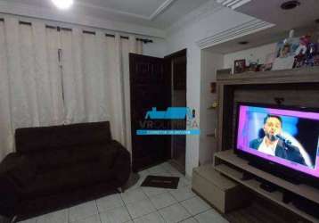 Casa com 3 dormitórios à venda, 108 m² por r$ 390.000,00 - jardim utinga - santo andré/sp