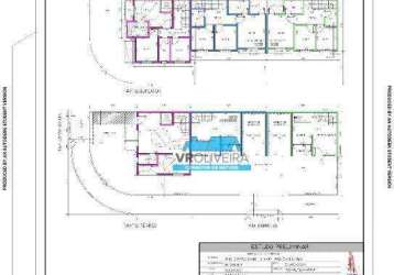 Sobrado com 3 dormitórios à venda, 90 m² por r$ 700.000 - vila clarice - santo andré/sp