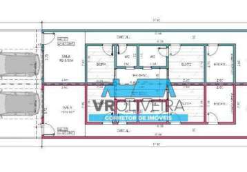 Casa com 3 dormitórios à venda, 80 m² por r$ 500.000 - parque oratório - santo andré/sp