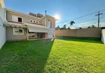 Casa em condomínio fechado com 3 quartos à venda na rua lindolfo waldemar masotti, 246, betel, paulínia, 216 m2 por r$ 1.550.000