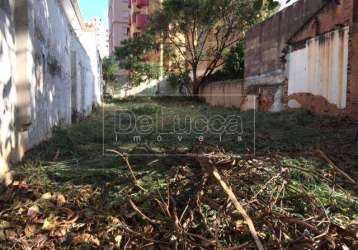 Terreno comercial à venda na rua doutor antônio sousa campos, 38, cambuí, campinas por r$ 2.184.000